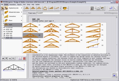 Calcolo tetto in legno excel