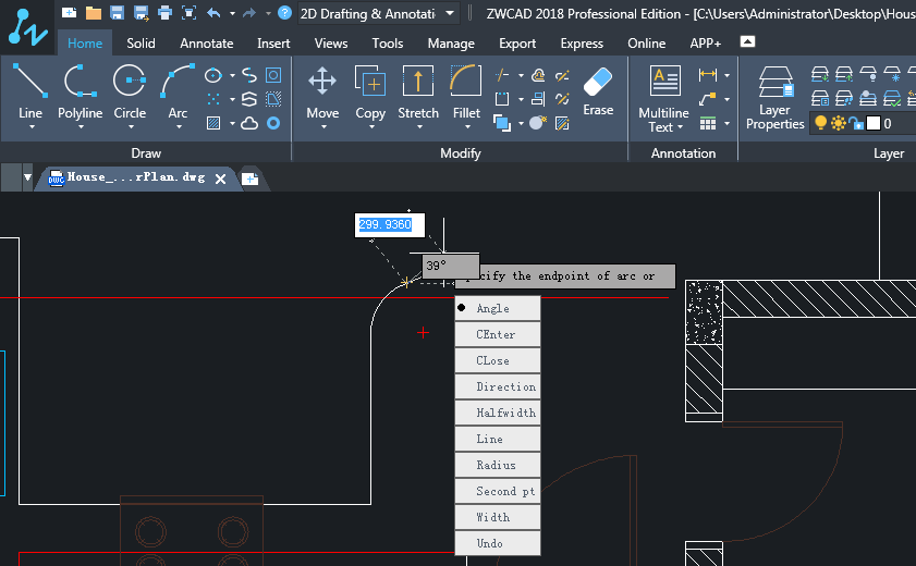 Dynamic Input with editable real-time dimensions and drop-down menu
