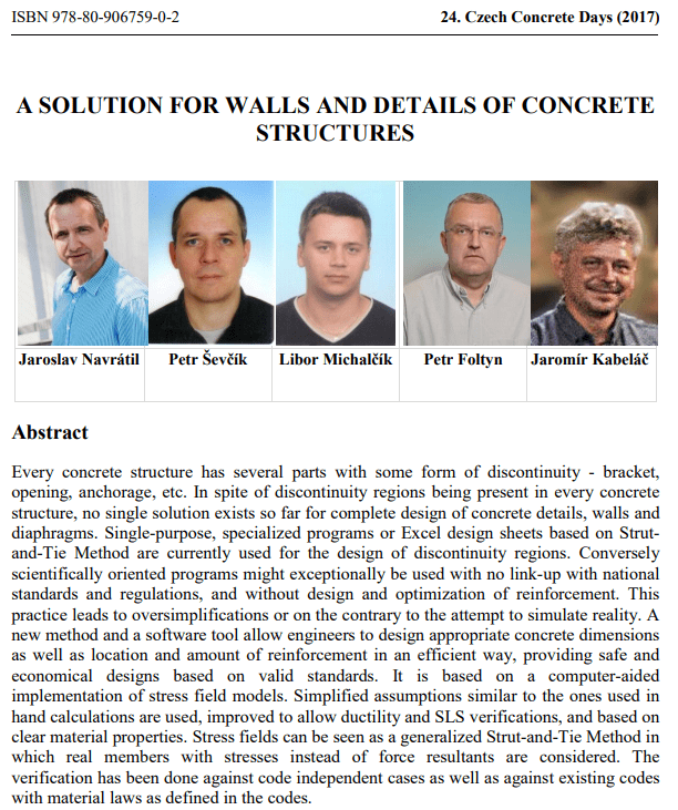A SOLUTION FOR WALLS AND DETAILS OF CONCRETE STRUCTURES