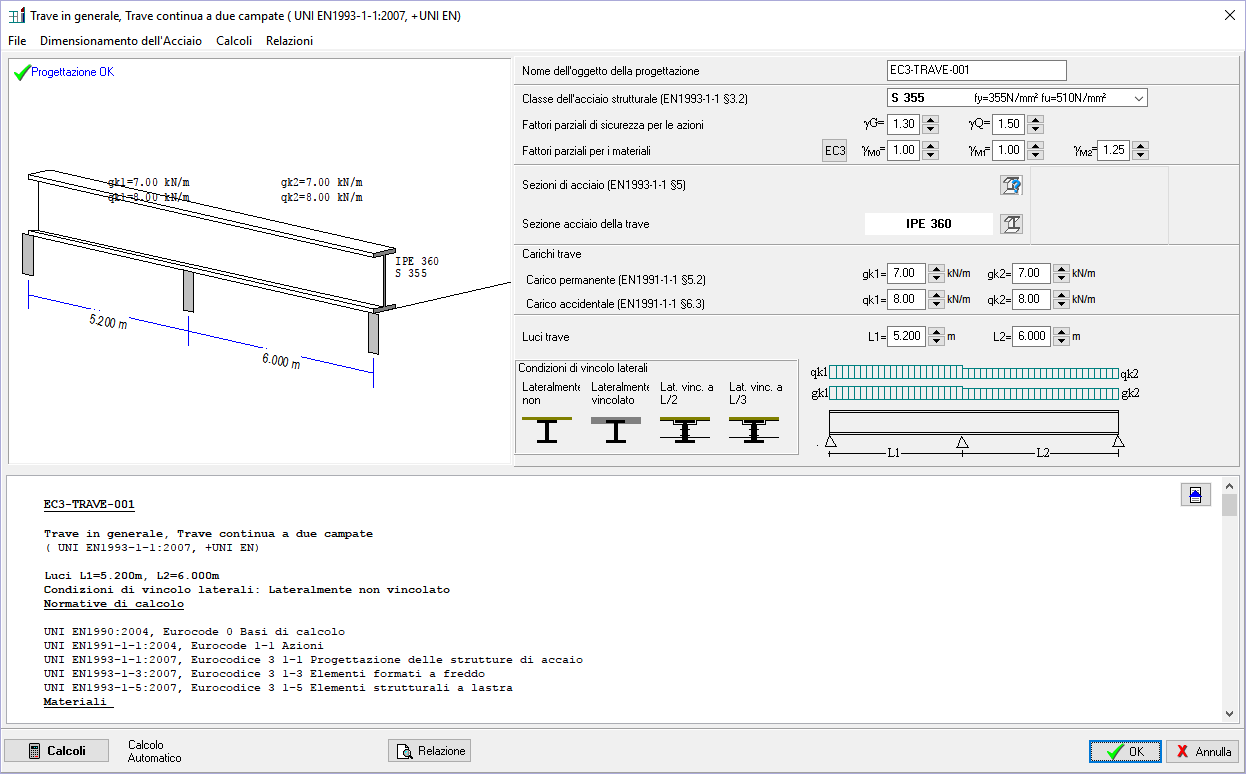 Software Di Progettazione Di Travi In Acciaio Raker