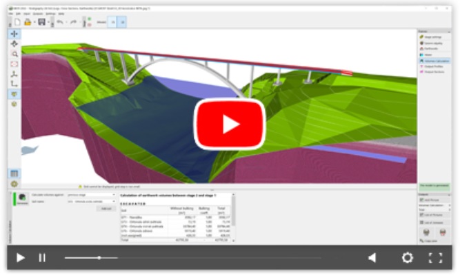 Video Youtube - Software GEO5 e supporto BIM