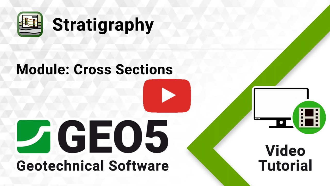 Video GEO5 Stratigrafia-Sezioni Geologiche