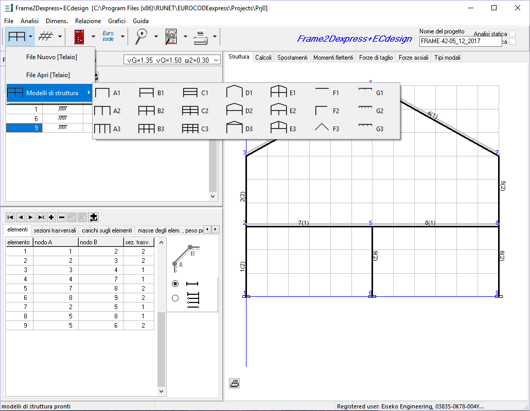 FRAME2D Design