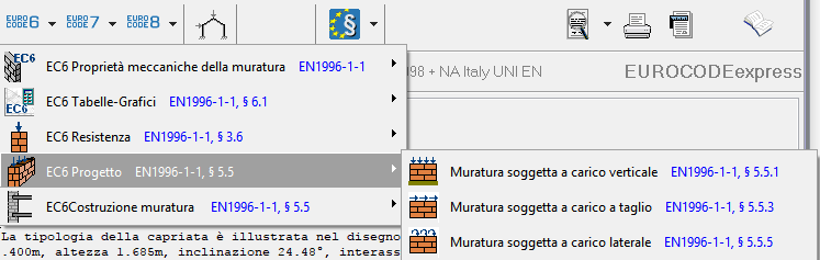 Eurocodice 6, Progettazione delle strutture in muratura