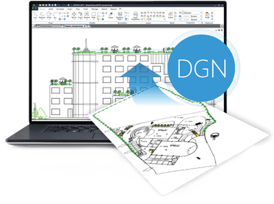 importazione file dgn