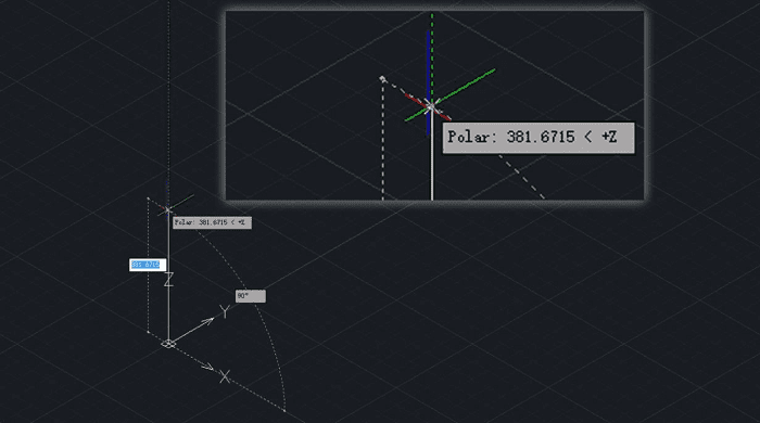 Z-AXIS POLAR TRACKING