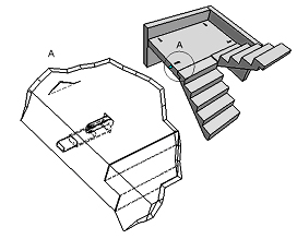 staircase connection detail