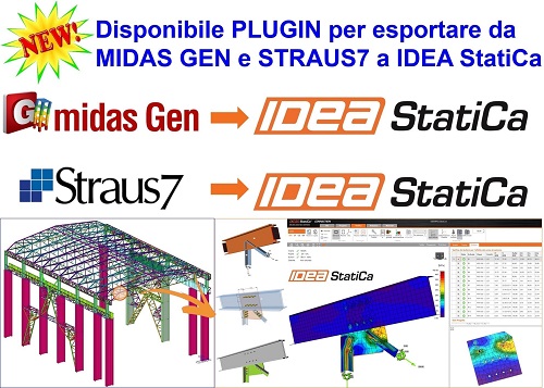 esportare da midas gena idea statica