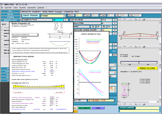 VIBRO-PREF-DP: reinforced concrete beams with variable H