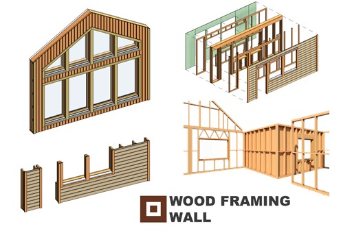 Wood Framing Wall