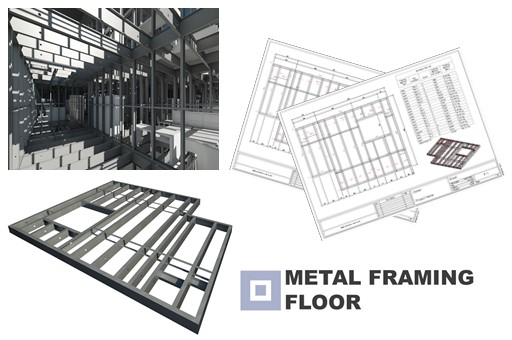 Metal Framing Floor+ - Solaio con telaio in acciaio