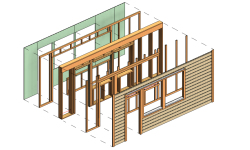 Complex_Multi_layer_Wood_Wall_Frame